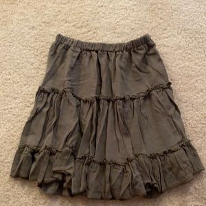 Green skirt from shein